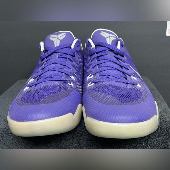 Nike Kobe 11 XI Elite Low Team Bank Court Purple 856485-551 Men’s SZ 18 NWOB